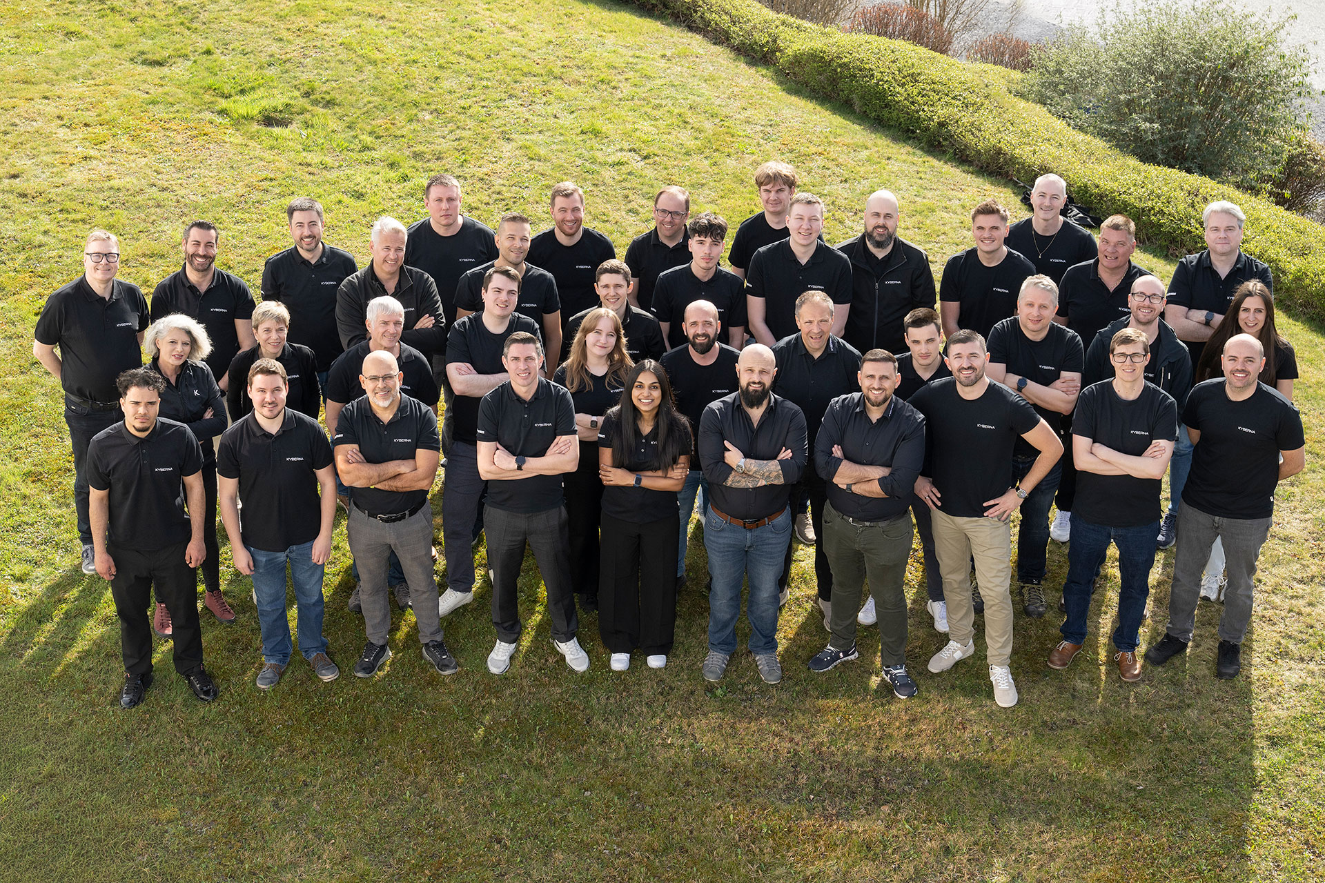 KYBERNA Mitarbeitenden Gruppenfoto 2026